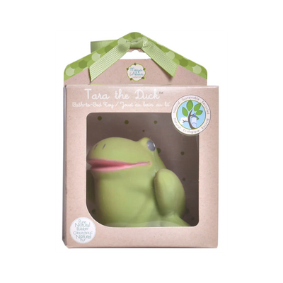 Gemba the Frog-Organic Natural Rubber Rattle. Teether & Bath Toy