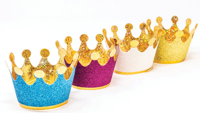 8 Colourful Mini Crowns for Party - Lemon And Lavender Toronto