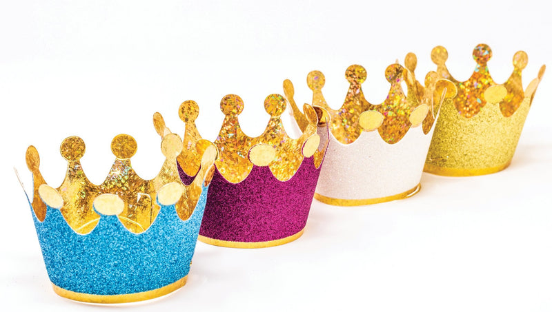 8 Colourful Mini Crowns for Party - Lemon And Lavender Toronto