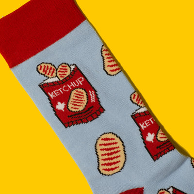 Canadian Ketchup Chips Socks-Unisex