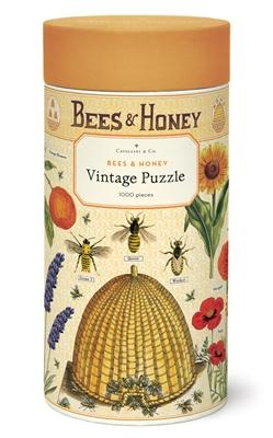 1000 pc Vintage Puzzle "Bees & Honey" - Cavallini