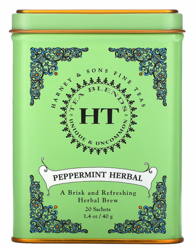 Peppermint Herbal 20 Sachet - Harney & Sons