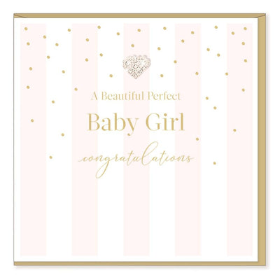 A Beautiful Perfect Baby Girl Congratulations - Lemon And Lavender Toronto
