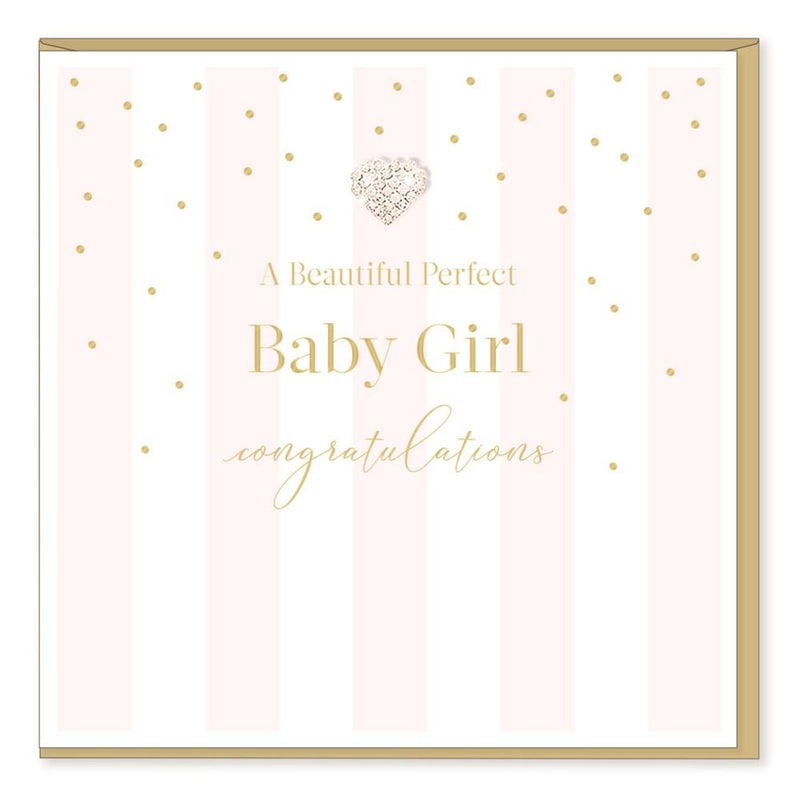 A Beautiful Perfect Baby Girl Congratulations - Lemon And Lavender Toronto