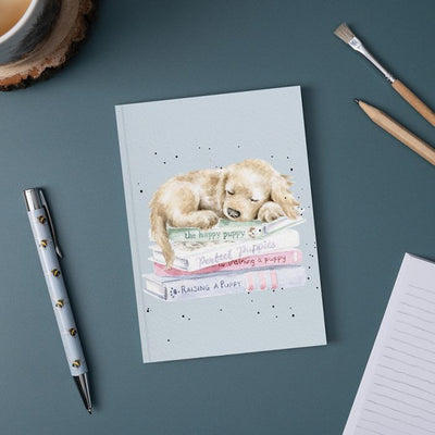 A Pups Life-Dog Small NOTEBOOK - Lemon And Lavender Toronto