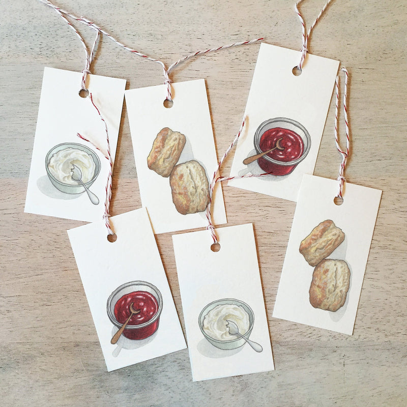 Afternoon Tea: Gift Tags . Scones - Lemon And Lavender Toronto