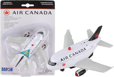 Air Canada Pullback Toy with Light and Sound - Lemon And Lavender Toronto