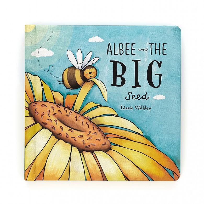 Albee and the Big Seed Book- Jellycat - Lemon And Lavender Toronto