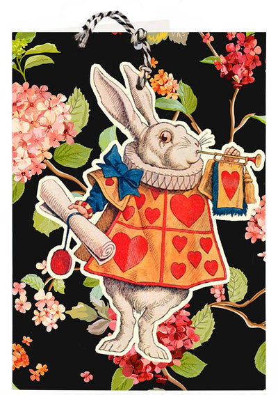 Alice Rabbit Dangle Card - Lemon And Lavender Toronto