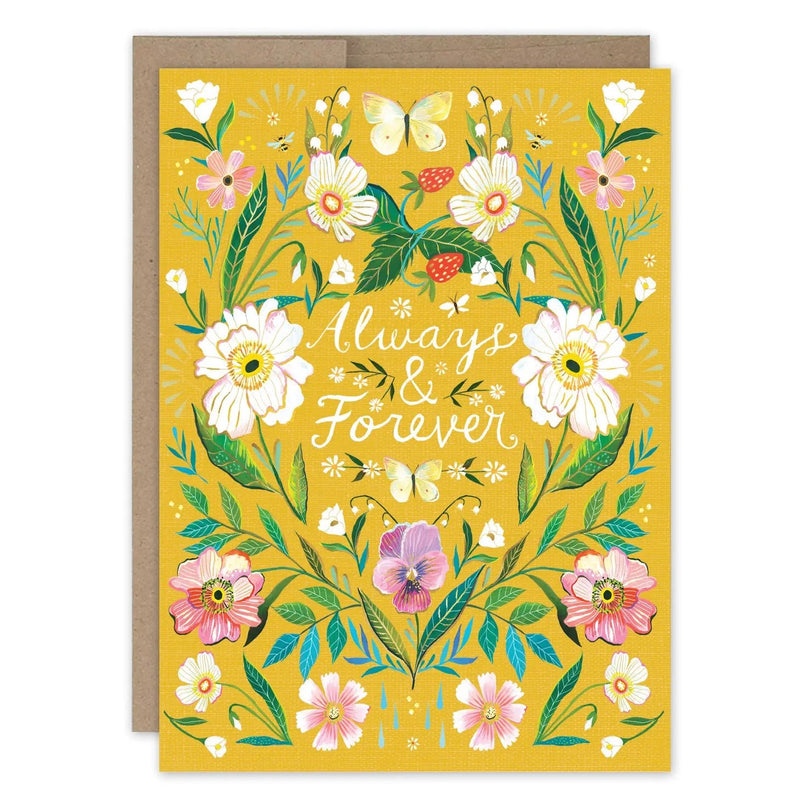 Always & Forever Anniversary Card - Lemon And Lavender Toronto