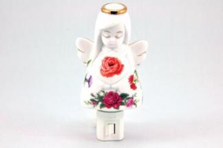 Angel with Flowers Night light - Lemon And Lavender Toronto