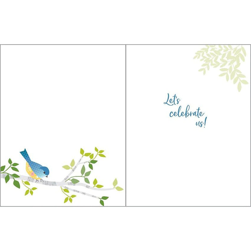 Anniversary card - Love Birds - Lemon And Lavender Toronto