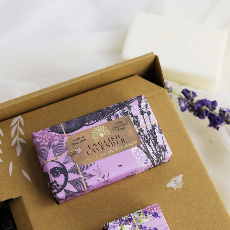 Anniversary English Lavender Hand and Body Gift Box - Lemon And Lavender Toronto