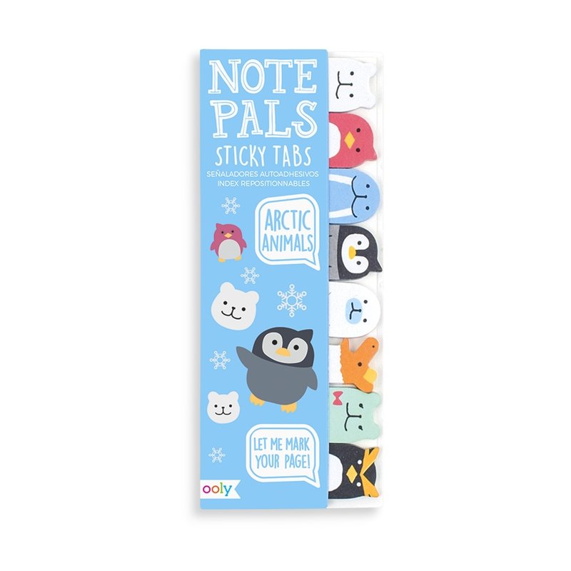 Arctic animals- Sticky Note Tabs OOLY - Lemon And Lavender Toronto
