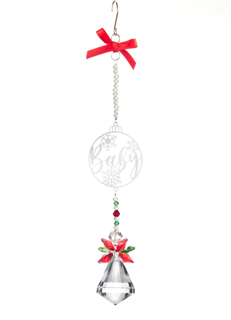 Baby Angel Christmas Ornament with Gift Box - Lemon And Lavender Toronto