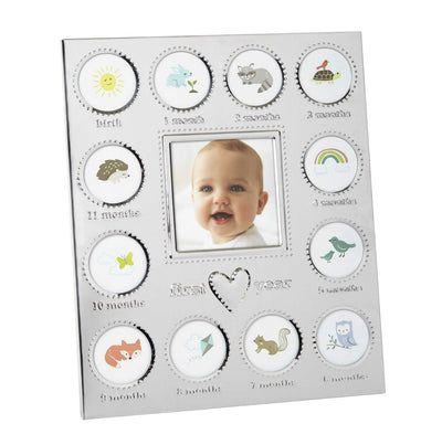 Baby First Year Picture Frame - Lemon And Lavender Toronto