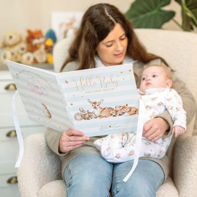 Baby Record Book - Lemon And Lavender Toronto