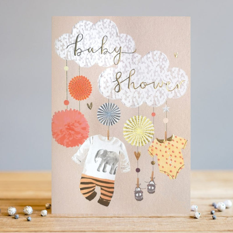 Baby Shower Card - Lemon And Lavender Toronto