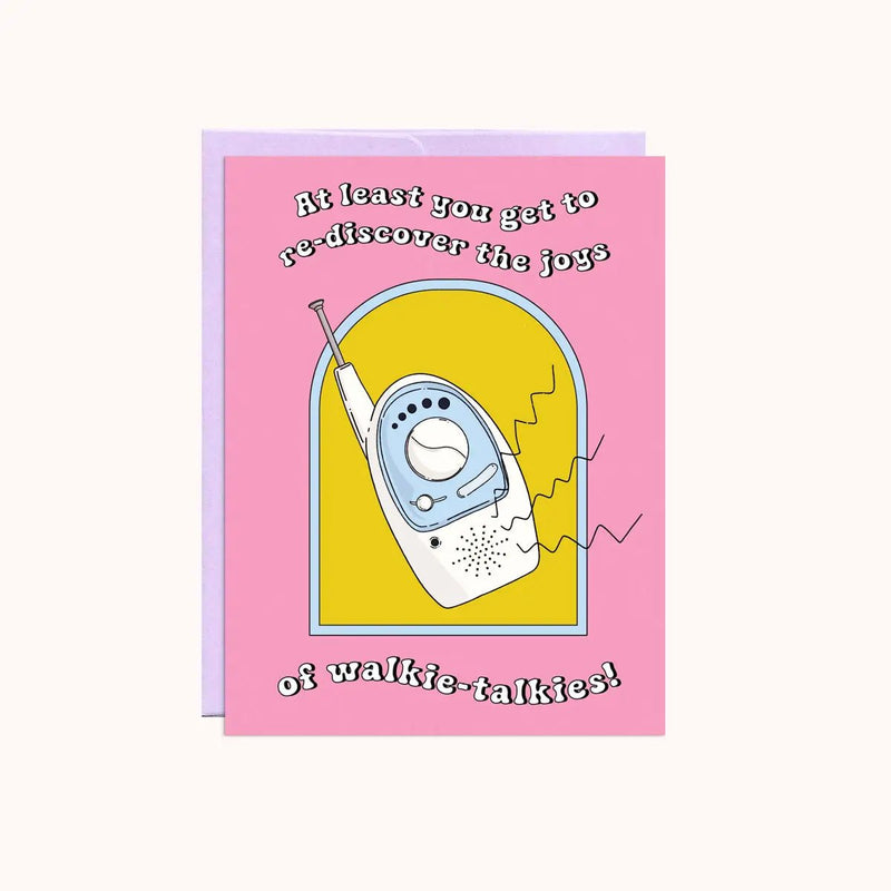 Baby Walkie-Talkies Card - Lemon And Lavender Toronto