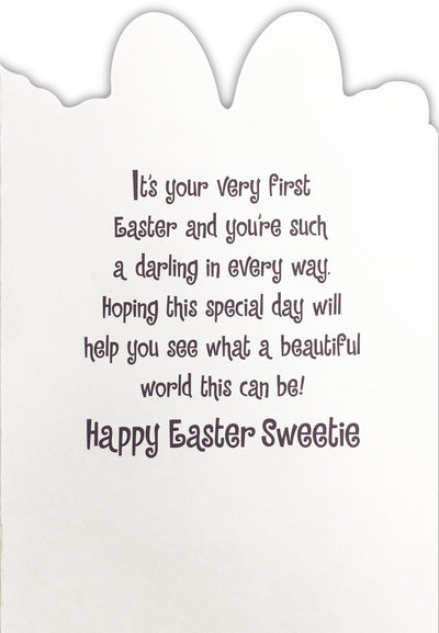 Baby's First Easter Greeting Card - Lemon And Lavender Toronto