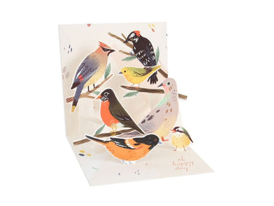 BACKYARD BIRDS Card - Lemon And Lavender Toronto