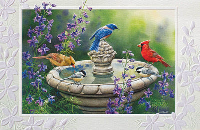 Backyard Refreshment Greeting Card - Lemon And Lavender Toronto