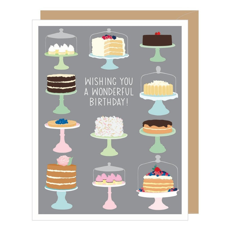 Bakery Cakes - Birthday Card - Lemon And Lavender Toronto
