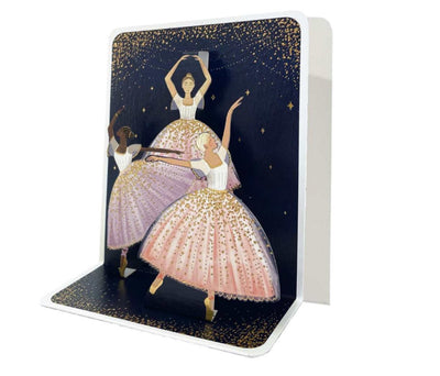 Ballet Pop-up Small 3D Card - Lemon And Lavender Toronto