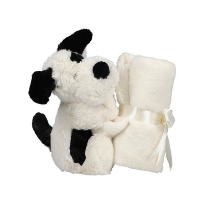 Bashful Black & Cream Puppy Soother-Jellycat - Lemon And Lavender Toronto