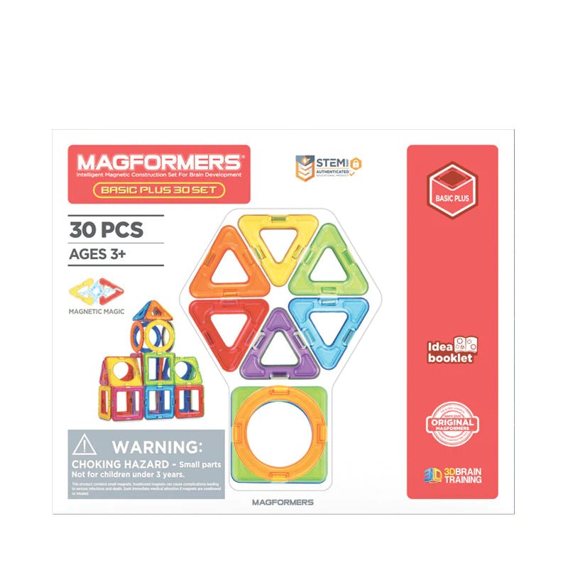 Basic Plus 30 Pc–MAGFORMERS - Lemon And Lavender Toronto