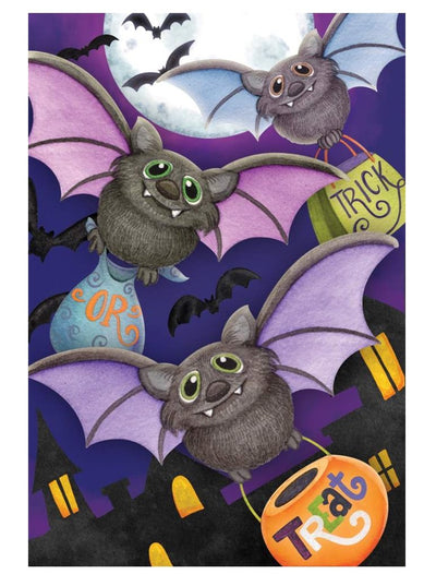 Batty Halloween Card - Lemon And Lavender Toronto