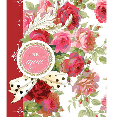 Be Mine Floral Valentine's Day Greeting Card - Anna Griffin - Lemon And Lavender Toronto