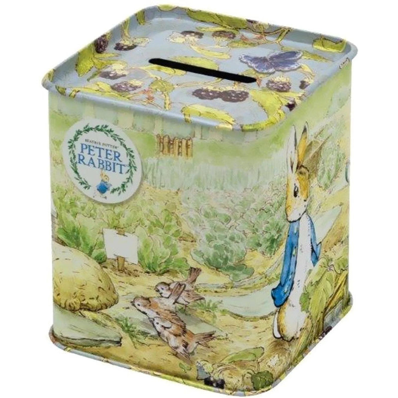 Beatrix Potter Peter Rabbit Square Money Box - Lemon And Lavender Toronto