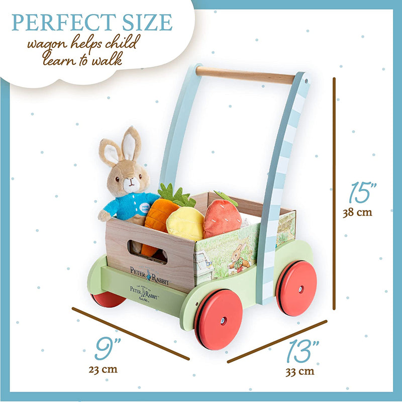 Beatrix Potter Peter Rabbit Wooden Garden Wagon and Plush Veggie Play Set - Lemon And Lavender Toronto