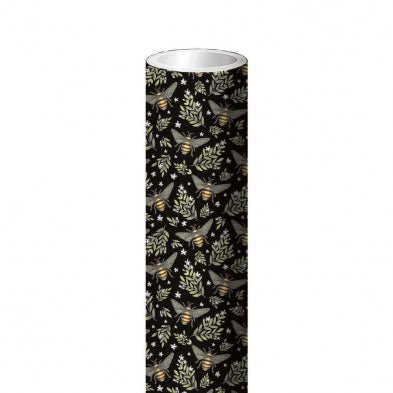 Bee Pattern Gift Wrap Wrapping Paper Roll - Lemon And Lavender Toronto