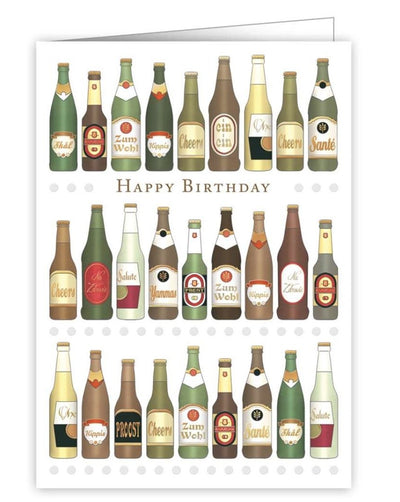 Beer Bottles Themed Happy Birthday - Lemon And Lavender Toronto