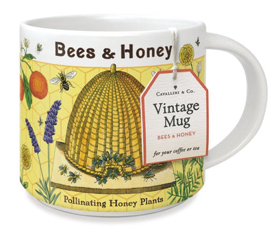 Bees & Honey Ceramic Mug - Lemon And Lavender Toronto