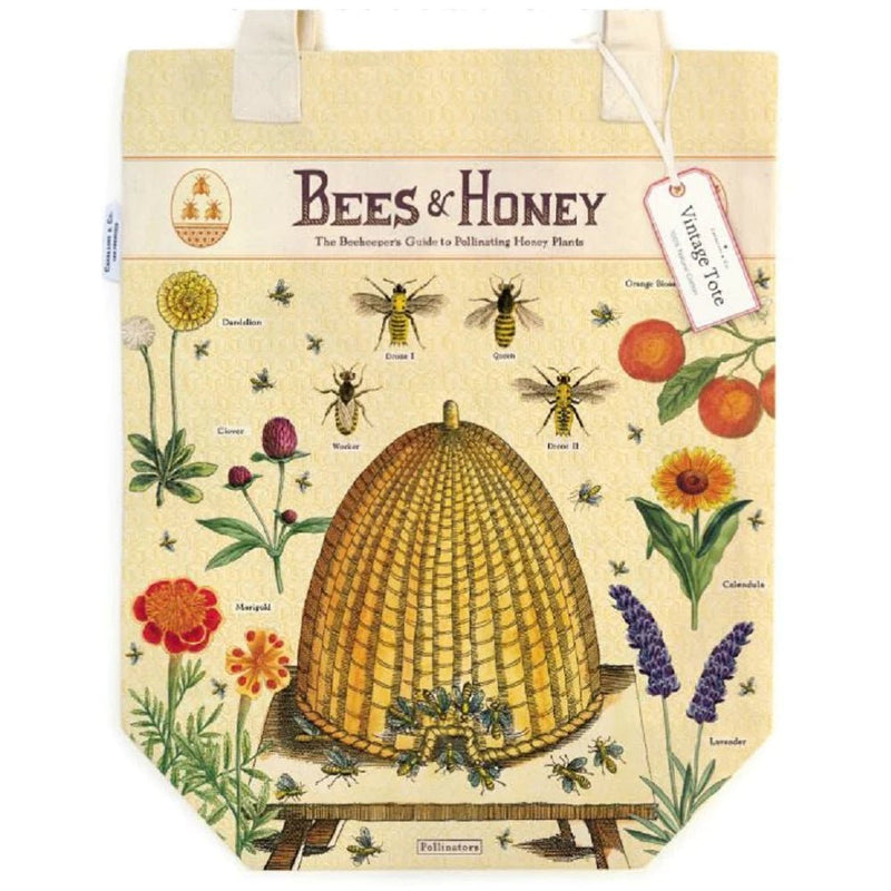 Bees & Honey Tote Bag - Lemon And Lavender Toronto