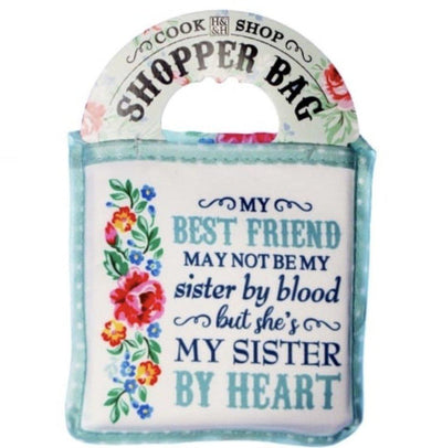 Best Friend is a Sister - Reusable Shopping Bag - Lemon And Lavender Toronto