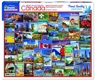 Best Places In Canada Puzzle - Lemon And Lavender Toronto