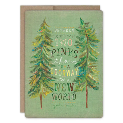 Between Two Pines All Occasion Card - Lemon And Lavender Toronto