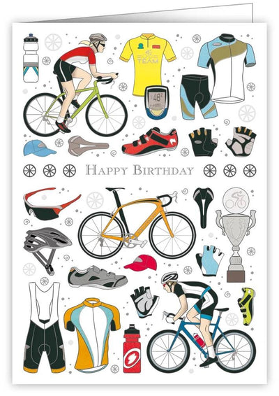 Bicycle Themed Happy Birthday - Lemon And Lavender Toronto