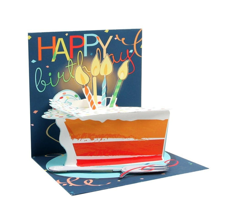 Big Slice of Cake POP UP Card - Lemon And Lavender Toronto