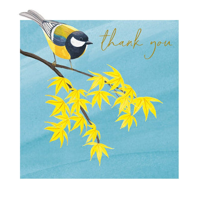 Bird Thank You Card - Lemon And Lavender Toronto