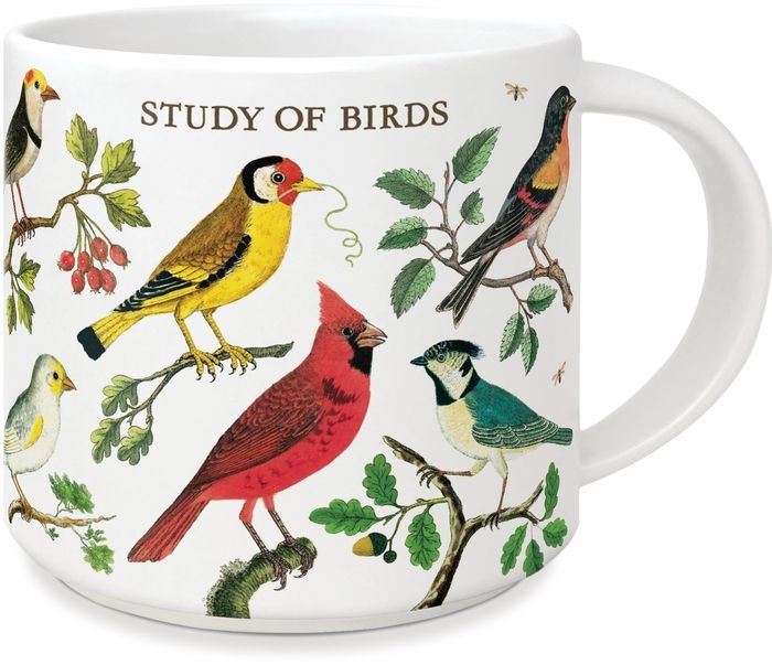 Birds Ceramic Mug - Lemon And Lavender Toronto