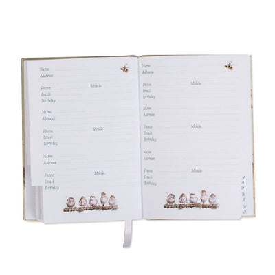 Birds of a Feather Owl Address & Birthday Book - Lemon And Lavender Toronto