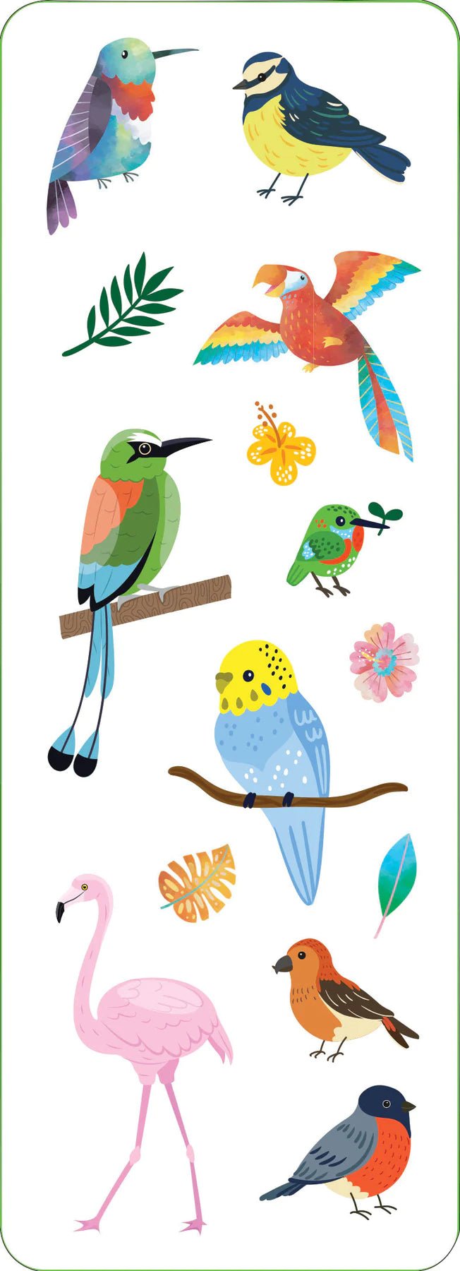 Birds Sticker Set - Lemon And Lavender Toronto