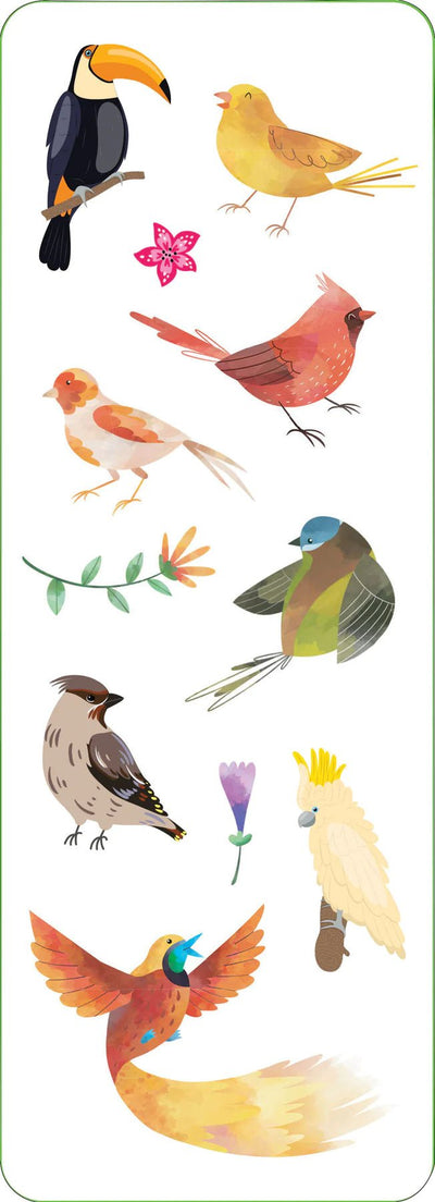 Birds Sticker Set - Lemon And Lavender Toronto