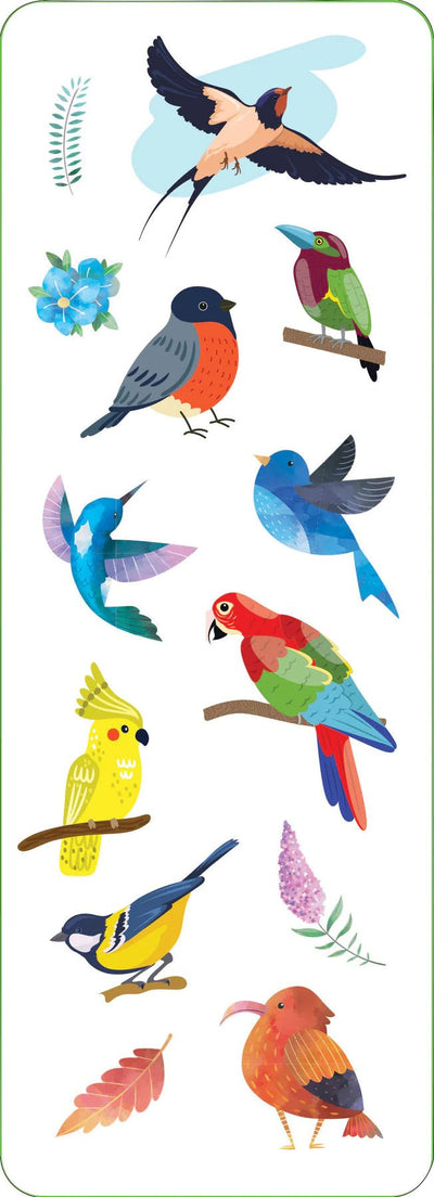 Birds Sticker Set - Lemon And Lavender Toronto