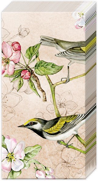 Birds Symphony Pocket Tissue - Lemon And Lavender Toronto